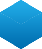 Blue box-shape